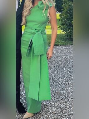 Bernadette green carlotta top + Bernard skirt SET /